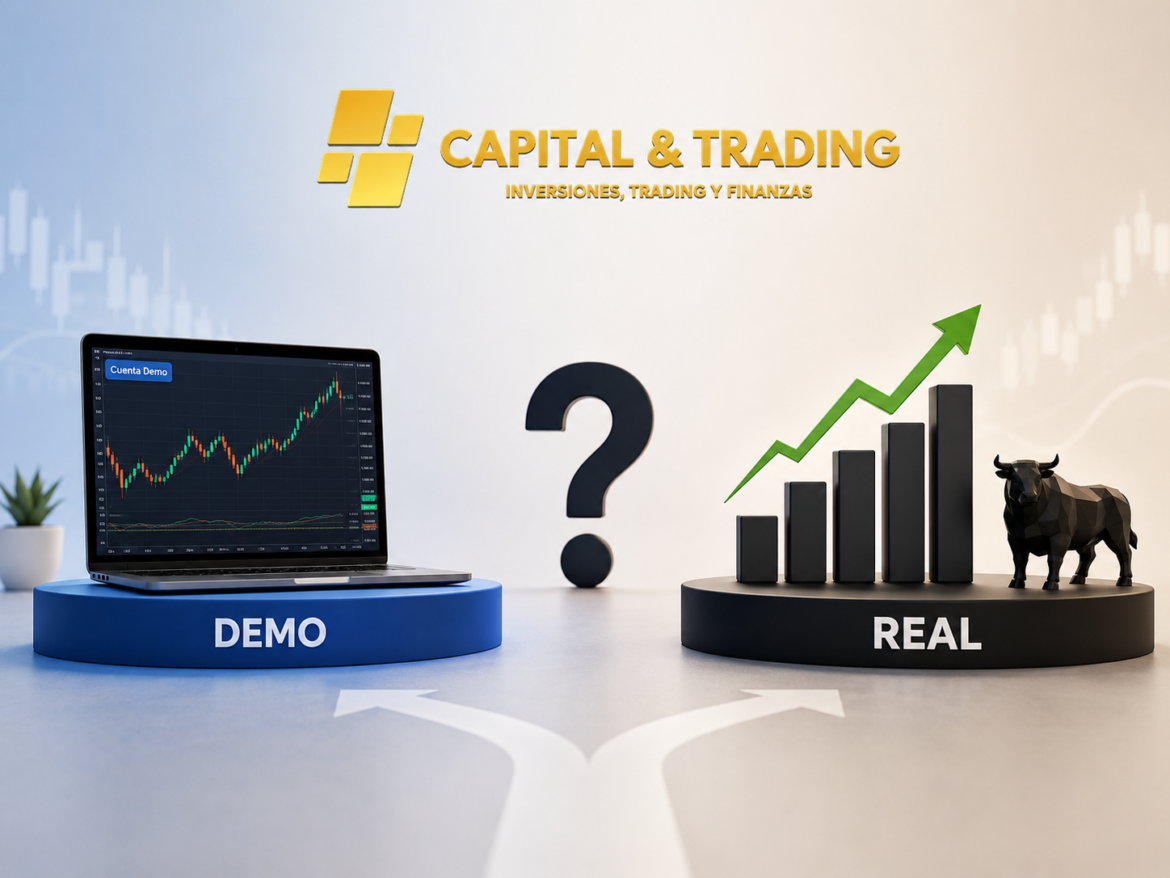 Cuenta demo o real